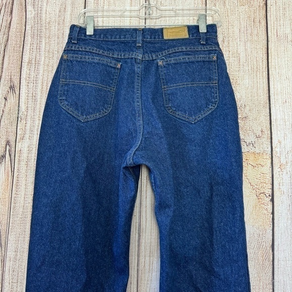 Vintage L.L Bean Double L Womens Straight Jeans Blue size 12 - Picture 5 of 11